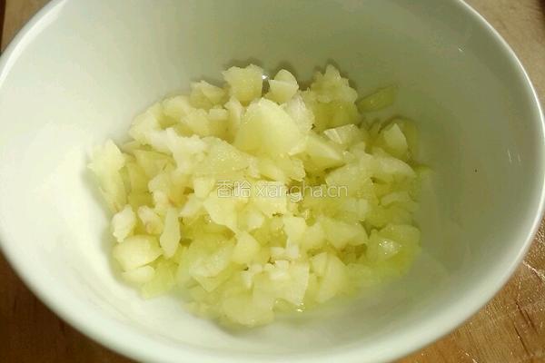 荠菜团子的做法图解6