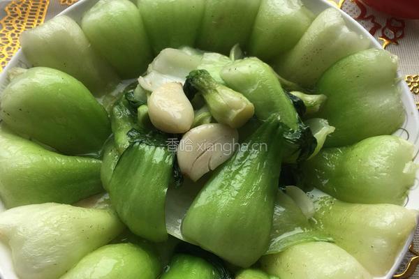 清炒油菜秆