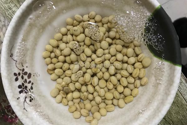 黄豆焖猪蹄的做法图解1