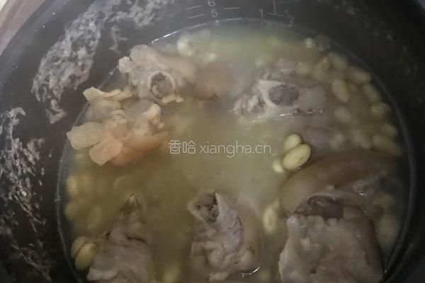 黄豆焖猪蹄的做法图解5
