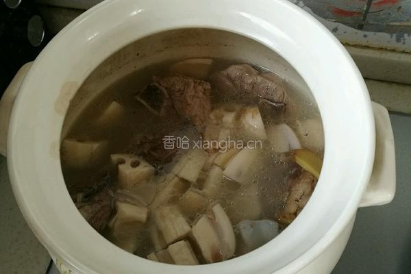 筒骨莲藕汤的做法图解8