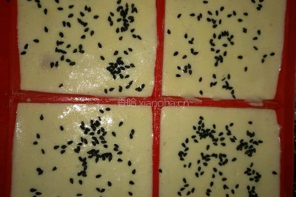 黑芝麻华夫饼的做法图解7