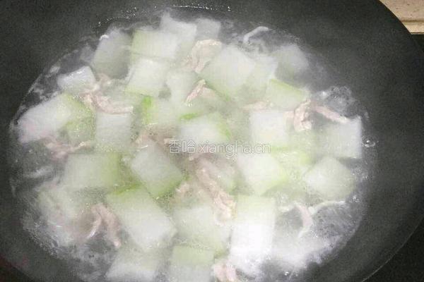 冬瓜肉丝汤的做法图解6