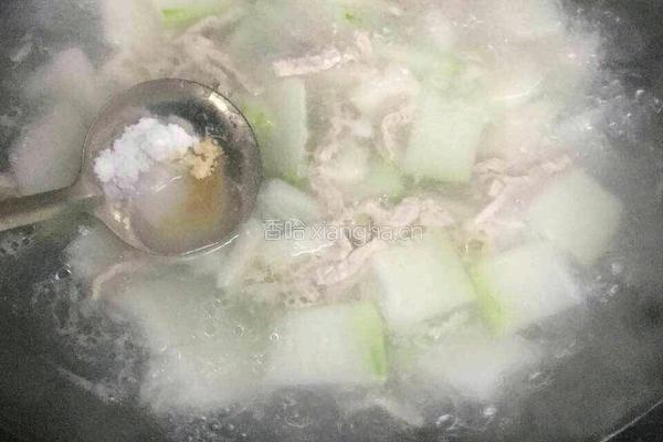 冬瓜肉丝汤的做法图解7