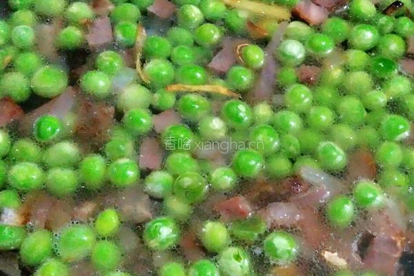 玉子豆腐酿腊香青豆的做法图解11