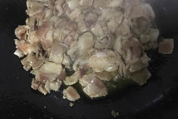 孜然炒肉的做法图解2
