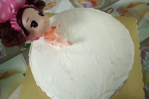 芭比娃娃蛋糕的做法图解7