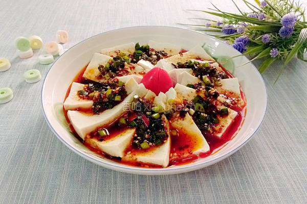 凉拌豆腐的做法图解10