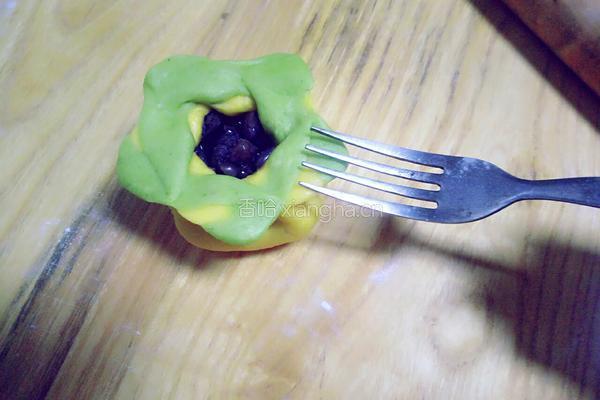 南瓜蜜豆面包的做法图解35