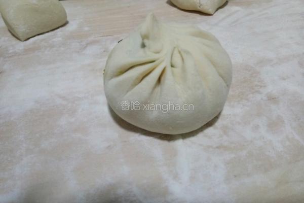 荠菜包子的做法图解7