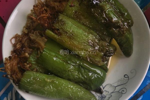 油焖尖椒金针菇的做法图解5