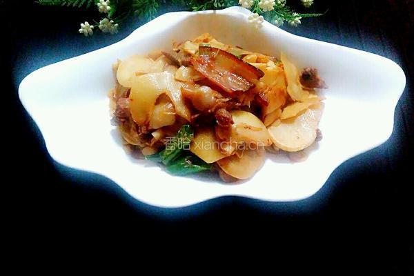 春笋炒腊肉的做法图解10