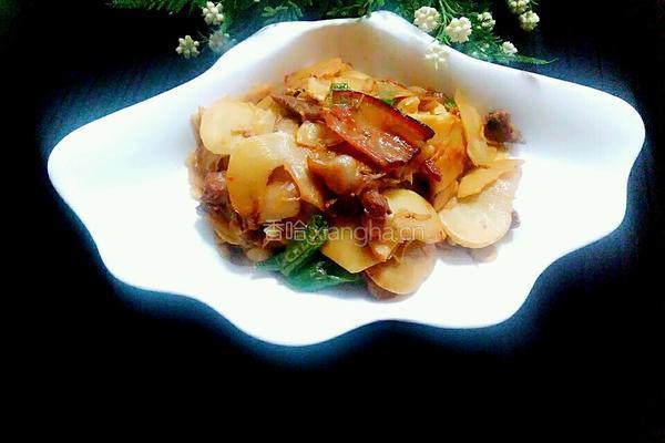 春笋炒腊肉的做法图解9