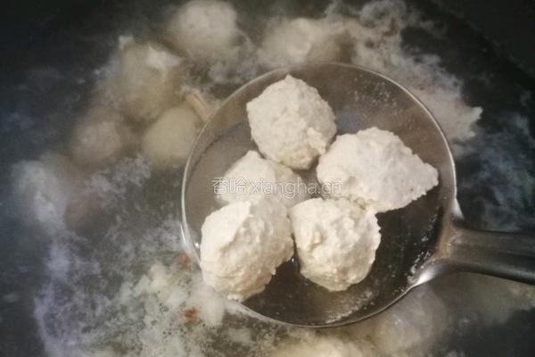 「Cathy边吃边营养」鸡脯肉丸粉丝汤的做法图解12