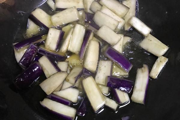 茄子肉丝的做法图解3