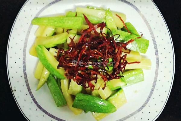 闹春一一椒香茭瓜的做法图解11