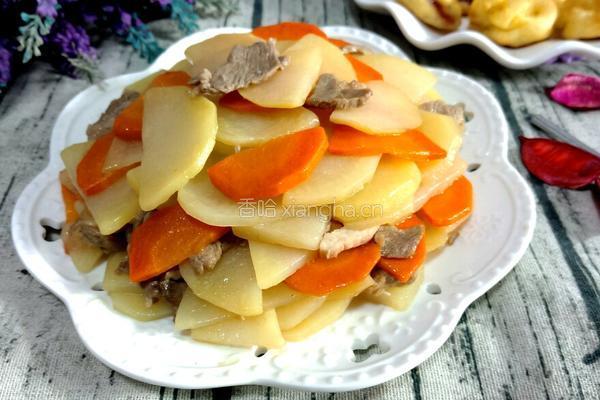 土豆片炒牛肉的做法图解10