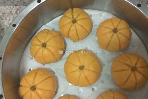红薯糯米豆沙包的做法图解7