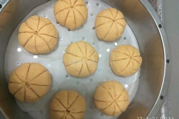 红薯糯米豆沙包的做法图解6