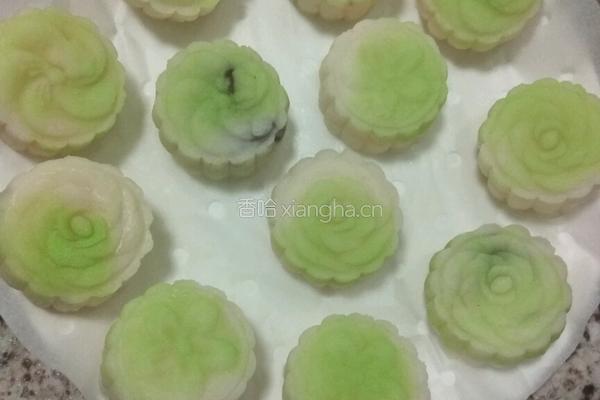 冰皮月饼（青苹果味）的做法图解7