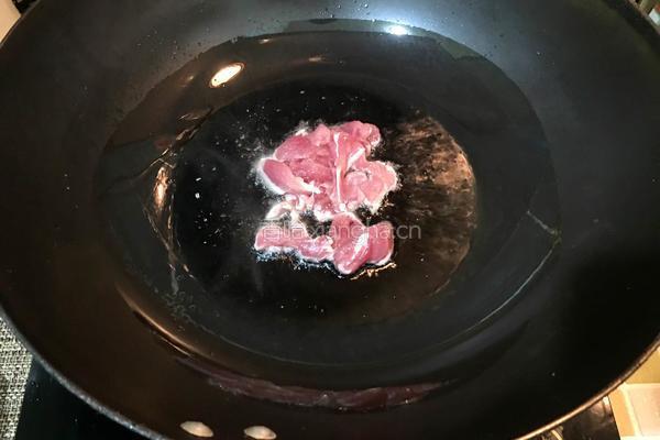 淮山炒肉片的做法图解4