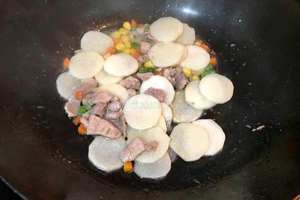 淮山炒肉片的做法图解8