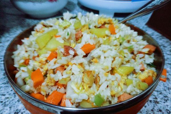 菠萝饭的做法图解6