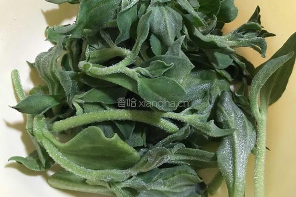 凉拌冰草的做法图解1