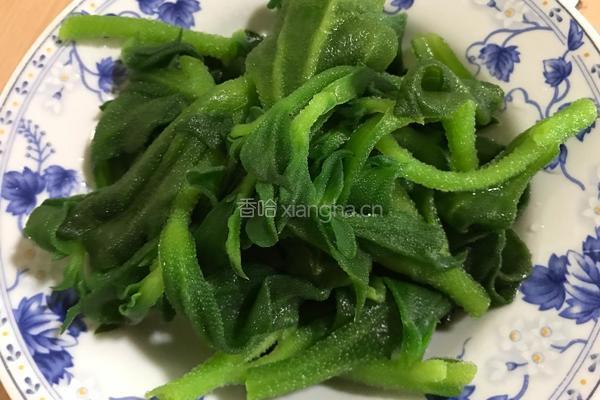 凉拌冰草的做法图解6