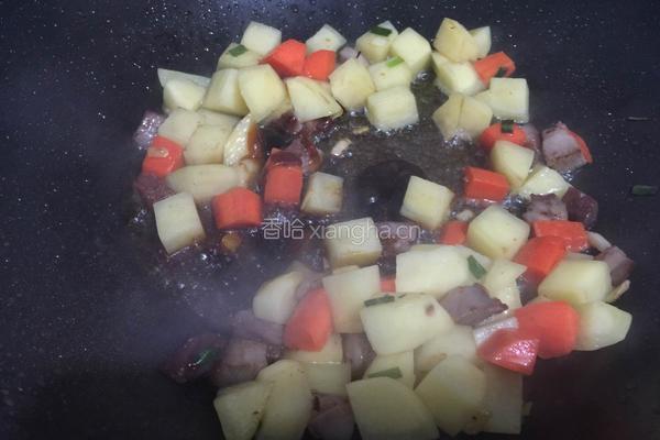 家常土豆丁的做法图解8