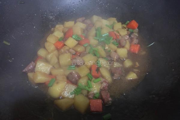 家常土豆丁的做法图解10