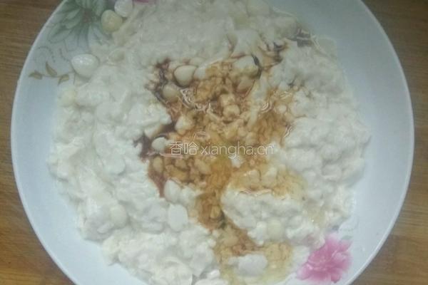 杏仁拌豆腐的做法图解5