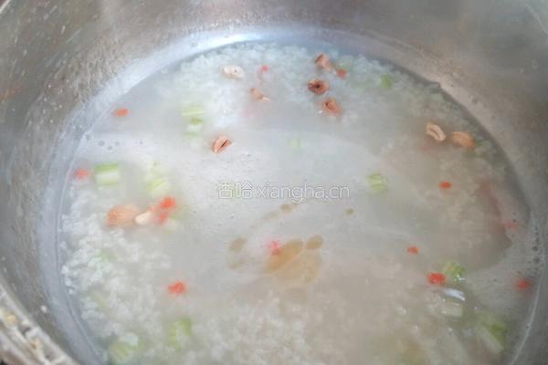 西芹腰果粥的做法图解11