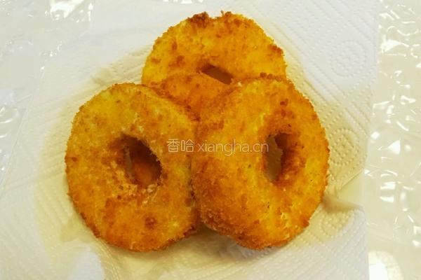 苹果甜甜圈的做法图解9