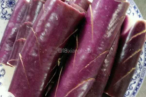 兰花茄子的做法图解1