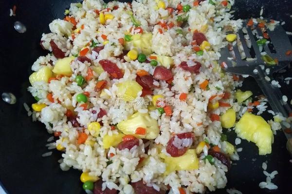 菠萝饭的做法图解9