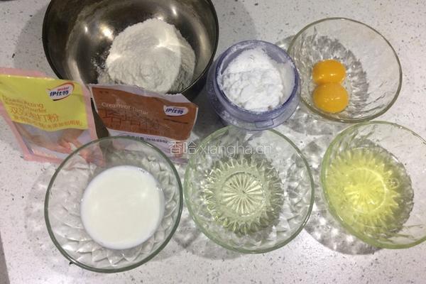 6寸戚风蛋糕零失败的做法图解1
