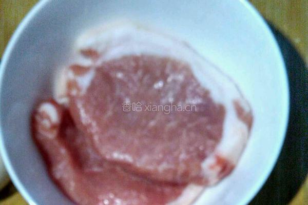 香煎猪排的做法图解1
