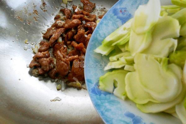 肉片炒儿菜的做法图解10