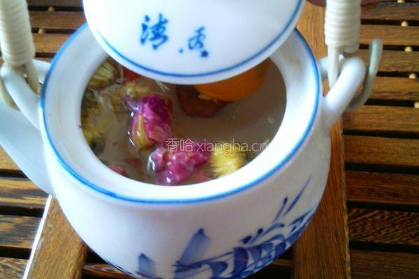 养肝明目花草茶的做法图解12