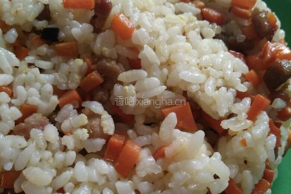 胡萝卜肉丁饭的做法图解9