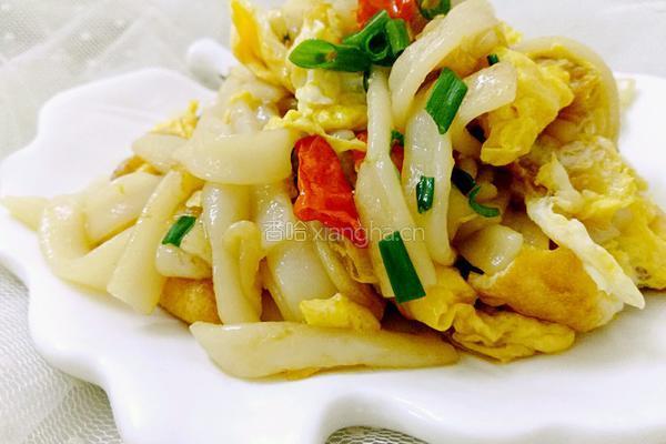 鸡蛋炒河粉的做法图解11