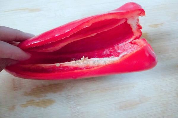 春意盎然 双椒炒杏鲍菇的做法图解8