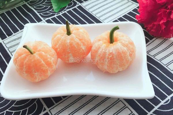 南瓜橘的做法图解4