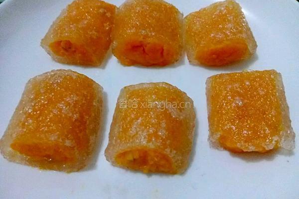 水晶西米卷的做法图解7