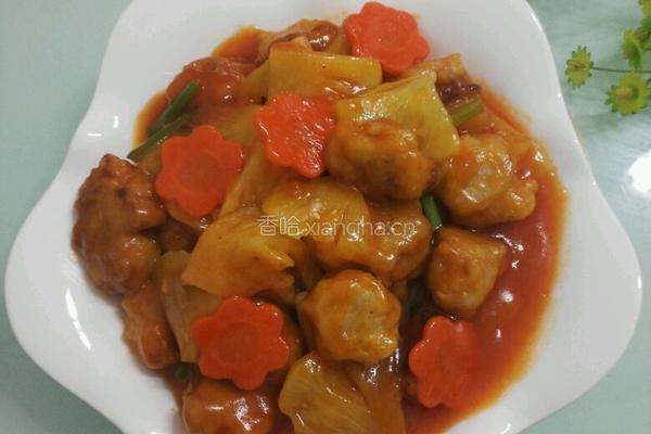 菠萝古老肉的做法图解12
