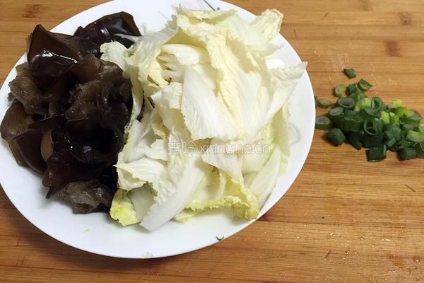 黑白菜的做法图解2