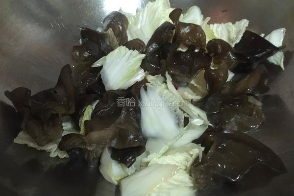 黑白菜的做法图解4