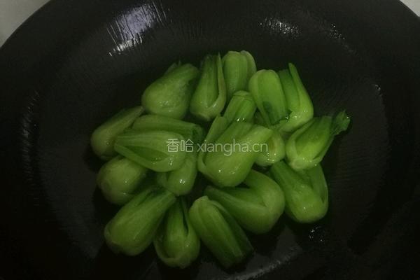 香菇青菜的做法图解8