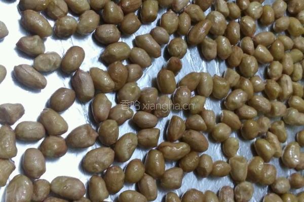 烤箱花生米的做法图解2